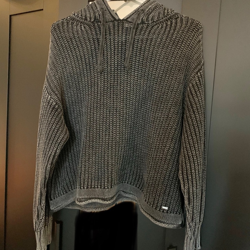 PINK Knitted Crop Sweater